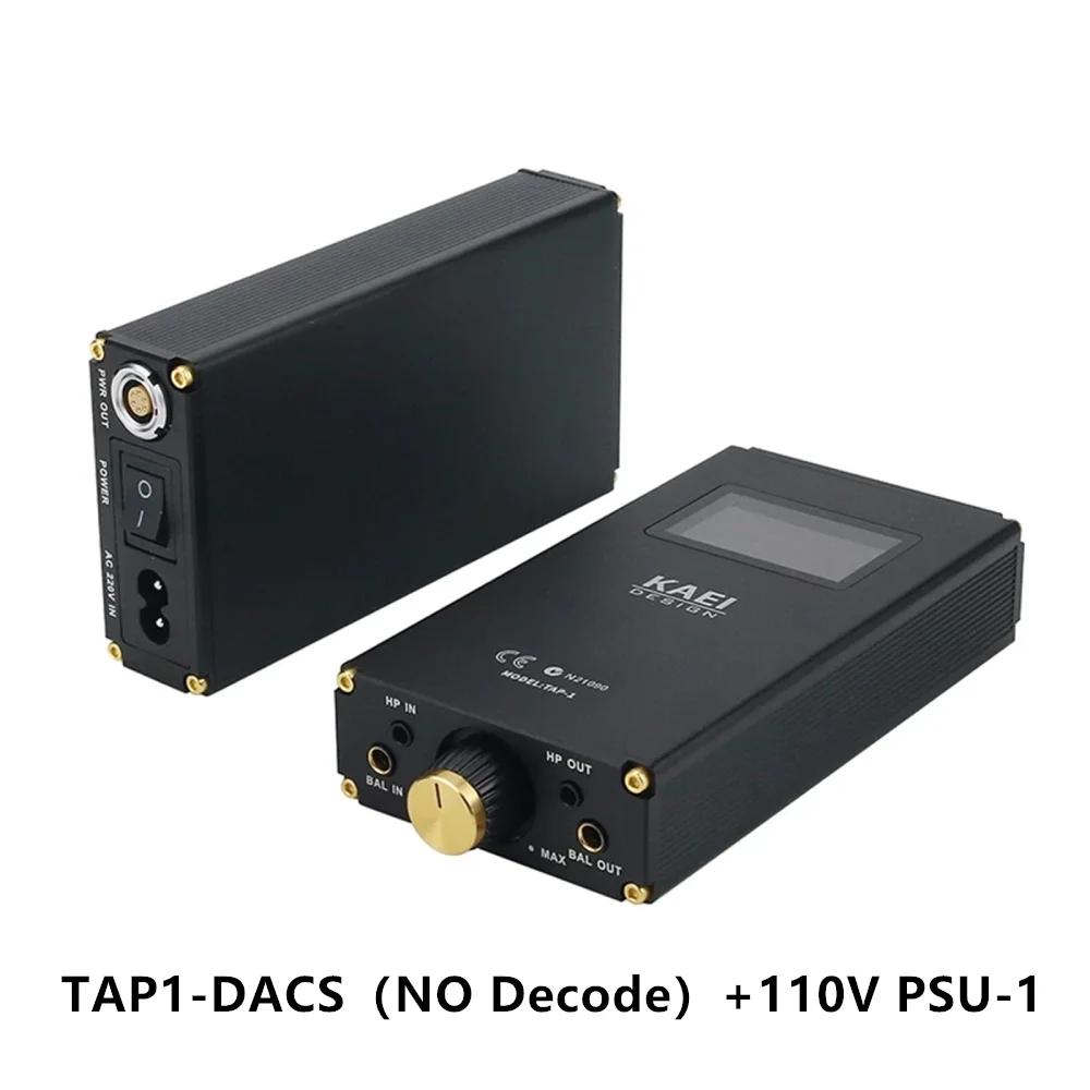 

KAEI TAP-1 ЦАП портативный настольный полностью балансный ламповый усилитель для наушников и цифры 4900 МВт + блок питания-1 Hi-Fi линейный источник питания