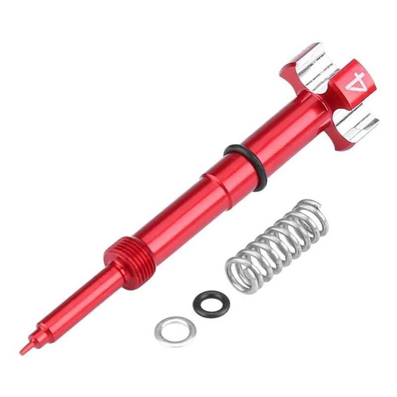 Mixture Screw Adjustment, Air Fuel Mixture Screw Adjuster Tool for for Keihin CV Honda Kawasaki Suzuki Yamaha, Red