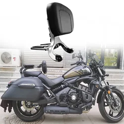 Multi Purpose Folding Rider Driver Passenger Backrest Sissy Bar for Kawasaki 2015-2025 Vulcan S EN 650 EN650 VN650