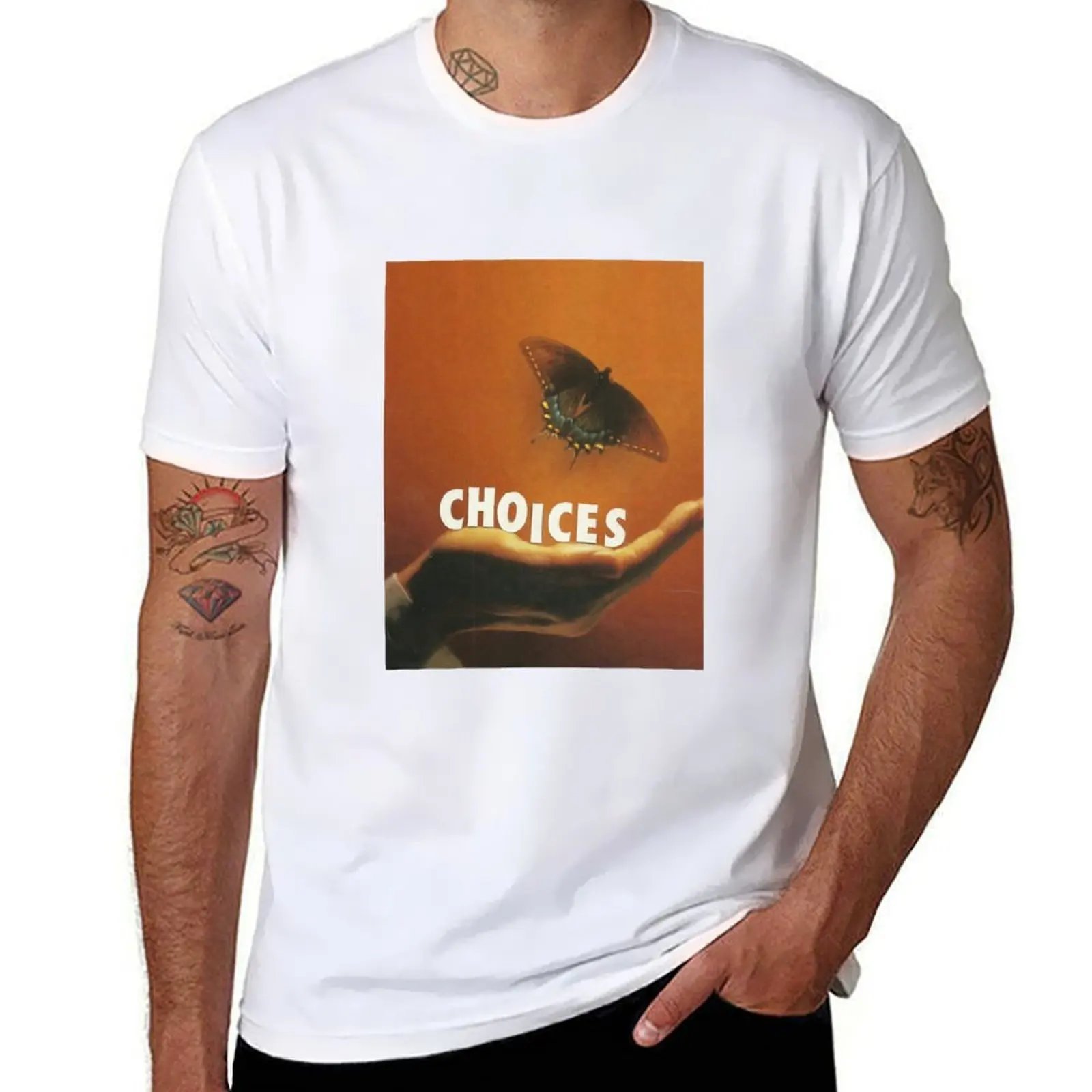 

Choices T-Shirt t shirt personalised t shirt man plain T-Shirt