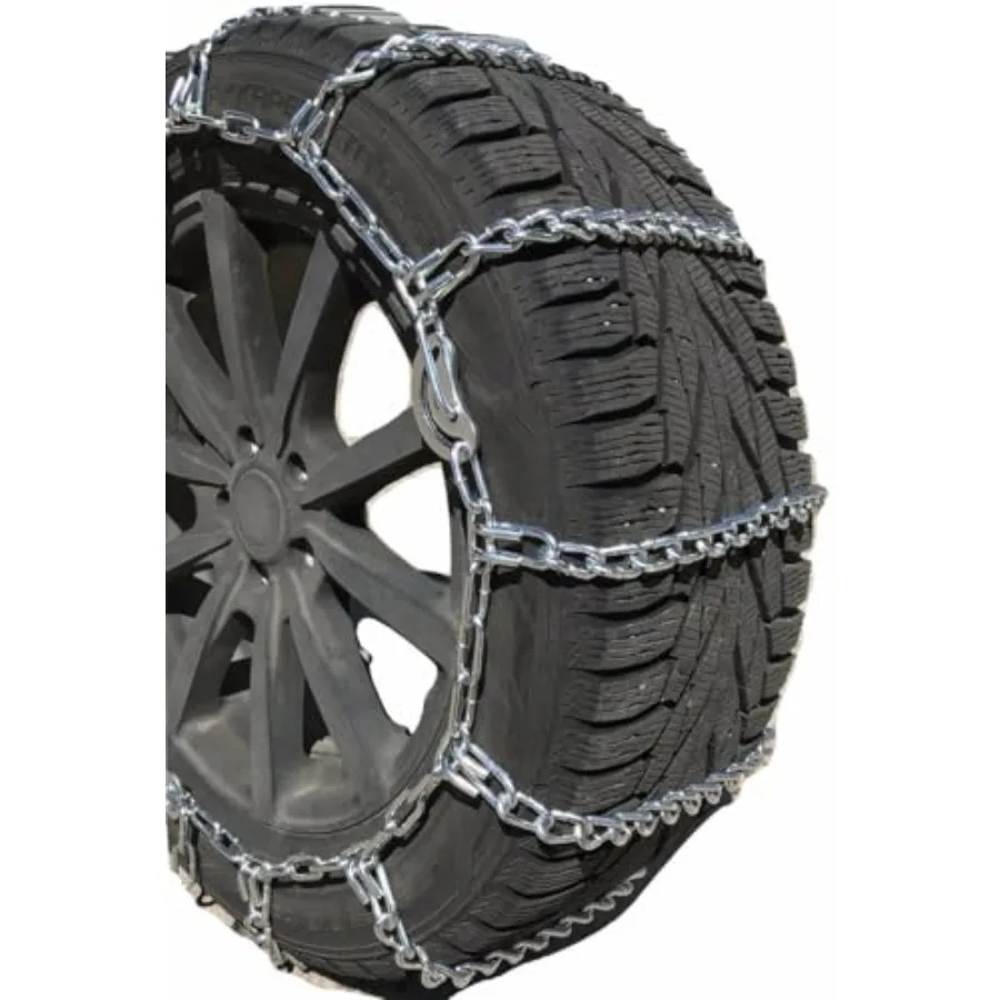 

245/70R19.5 Cam Tire Chains for Heavy Duty Trucks Black Rubber with Steel Reinforcement Durable Traction Priced Per Pair