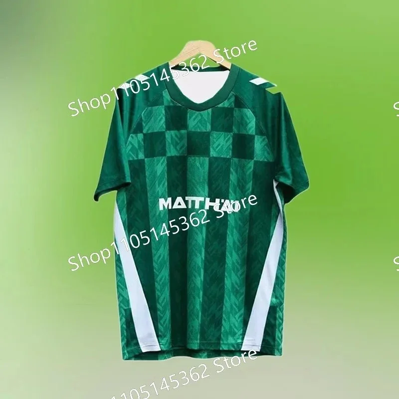 2025-26 Werder Bremen Camisetas para fanáticos del fútbol, uniformes de entrenamiento deportivo para hombres y mujeres, camisetas de fútbol 3D transpirables