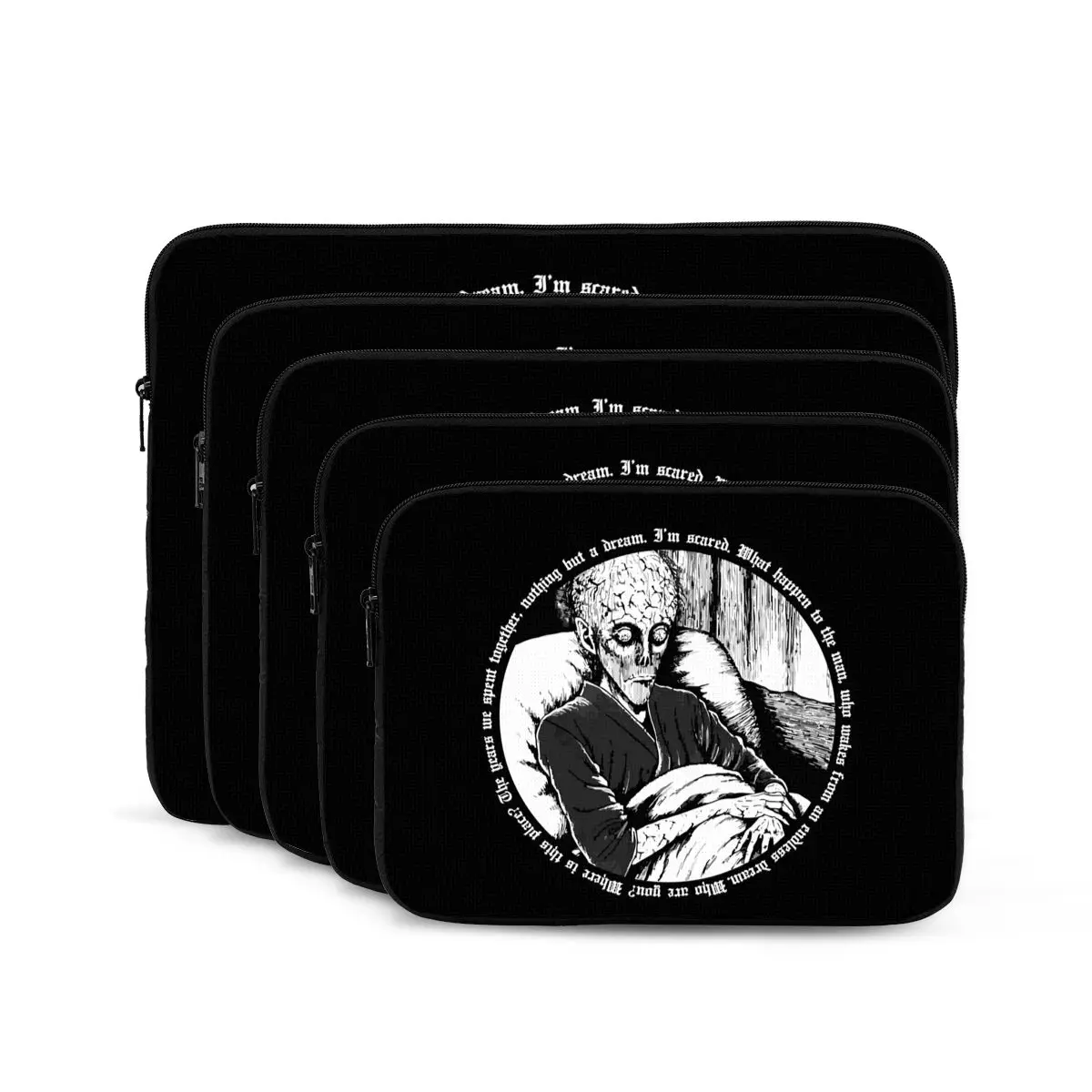 Premium Vector Dark Art Endless Dream Computer ipad Laptop Cover Case Laptop Sleeve Bag Portable Cover Fundas Pouch