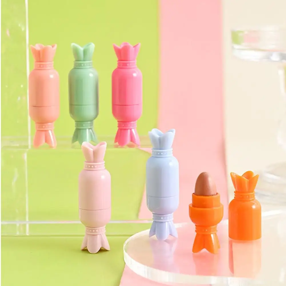 6 kleuren/doos Leuke Mini Lippenstift Mat Fluwelen Capsule Waterdichte Lippenstift Cosmetisch Cadeau Langdurige Gemakkelijke Kleur Lippenstift