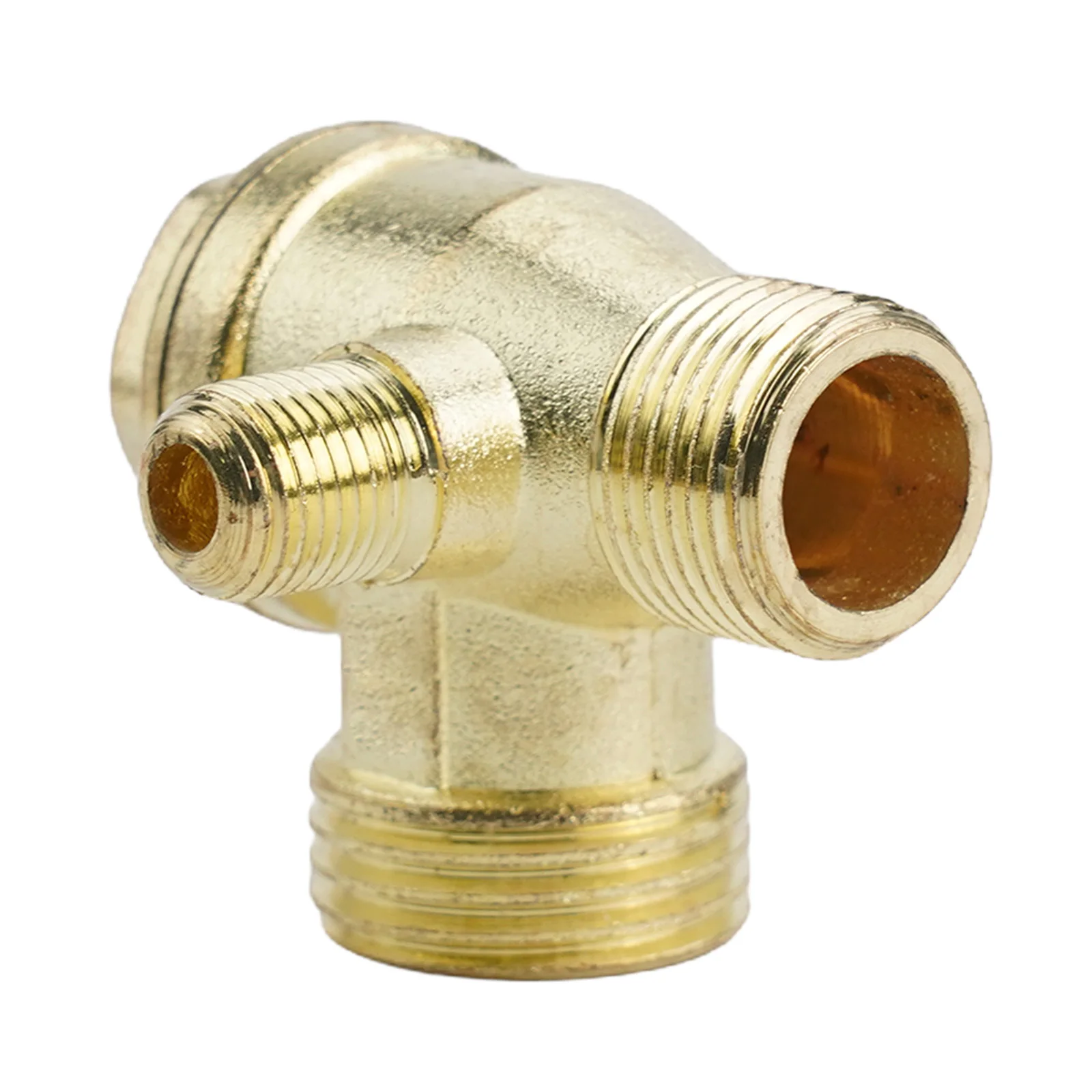 

200/400/600mm Aluminum Air Compressor Exhaust Tube With 3 Port Zinc Alloy Check Valve For Air Compressor Parts