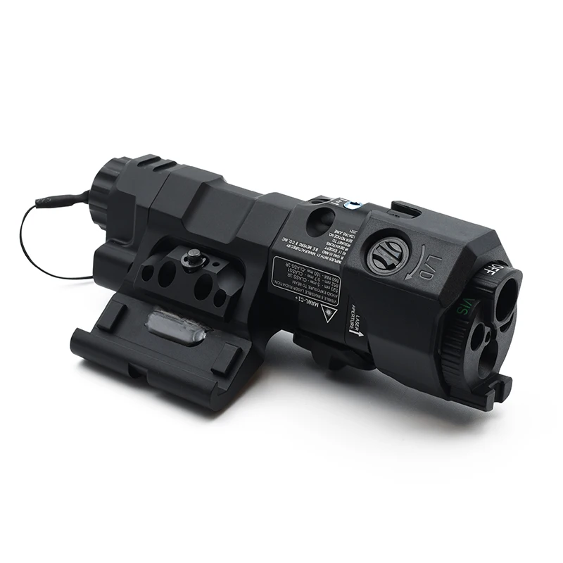 Imagem -03 - Mawl-cnc Metal Laser Apontando Dispositivo com Iluminação Vis ir Laser Verde Ec2 Endcap para Rifles Mais Recente