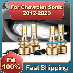 2/4Pcs Led Canbus Car Headlight H11 9005 6000K Fomps For Chevrolet Sonic 2012 2013 2014 2015 2016 2017 2018 2019 2020
