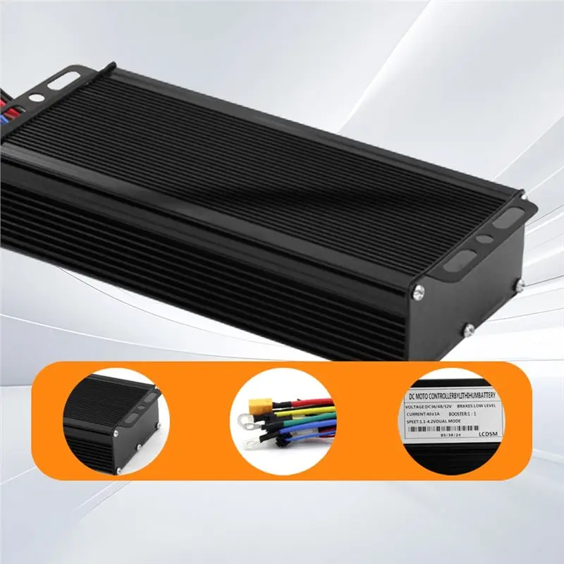 CGDS-Tri-Mode 36 فولت 48 فولت 52 فولت 40A لوحدة تحكم الدراجة الكهربائية مع صندوق وصلات للدراجات الكهربائية تعديل الملحقات #4