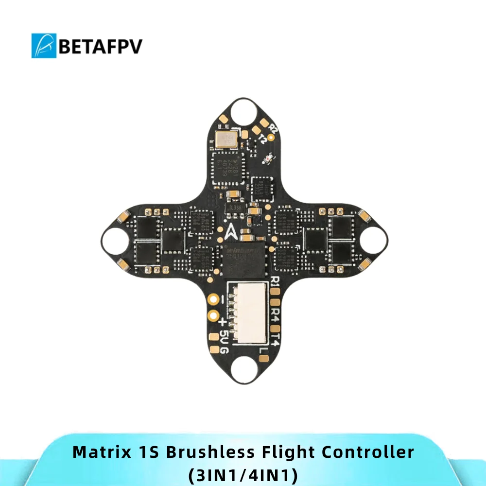 

BETAFPV Matrix 1S Brushless Flight Controller (3IN1/4IN1) for Meteor75 Pro O4 Meteor65 Pro O4