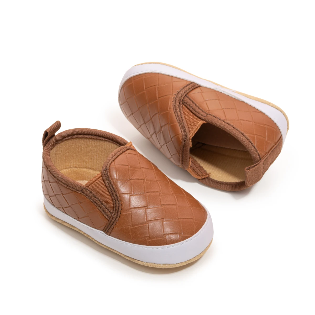 كيدسون-أحذية رياضية كاجوال كلاسيكية للأطفال ، أحذية جلدية مانعة للانزلاق للأطفال الصغار ، أحذية مشي بنعل ناعم للأطفال الأولاد والبنات ، 3 ألوان ، 0-18 شهرًا