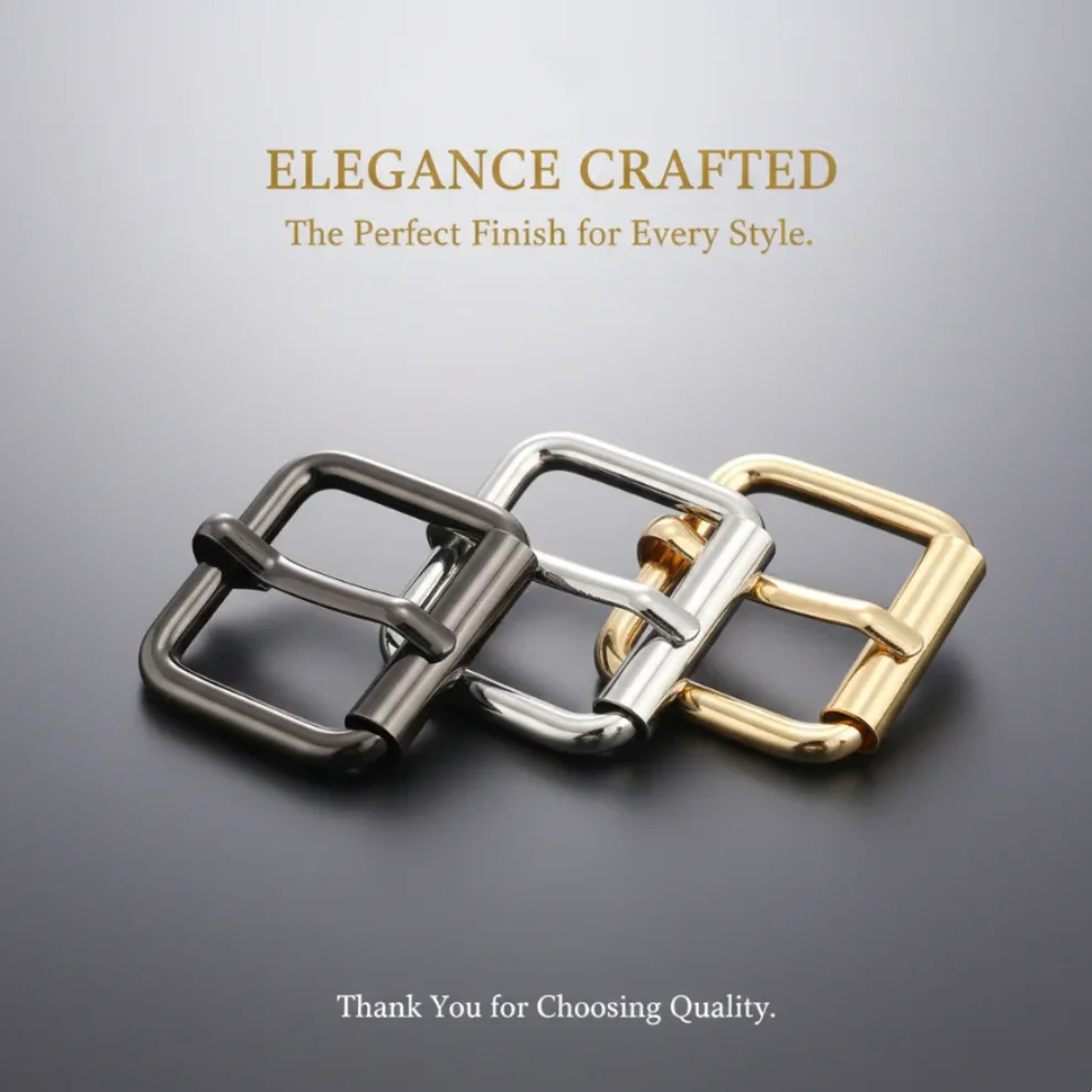 

10pcs 13-38mm Adjustable Metal Pin Buckle Clasp Rectangle Ring Hook Accessories Multi-purpose for Bag Strap Belt Dog Collar