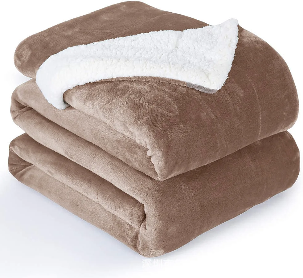 

Electric blanket Intelligent temperature control heating blanket Blue and white fashion warm electric blanket