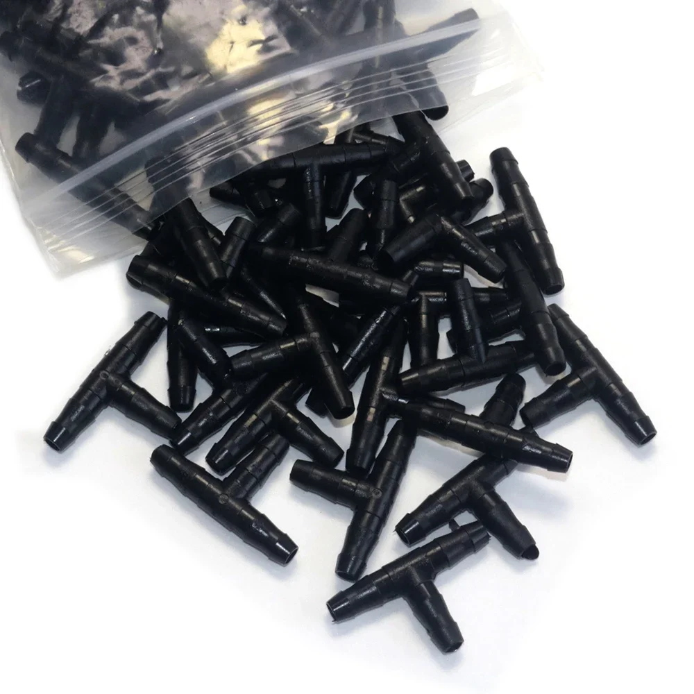 500 Pcs Drip lrrigation System Accessories lrrigation Drip Tube Flower Pot Vegetable Garden Lawn Water Hose Fitting