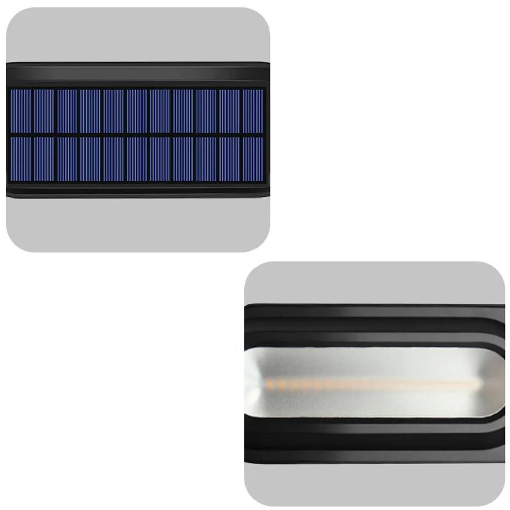 

Waterproof Led Garden Outdoor Solar Yard Light Black Shell Warm Light Easy Installation Weather Resistant Lawn Garden Patio