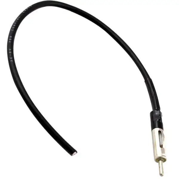 AUTO ANTENNA PLUG MALE 30 CM