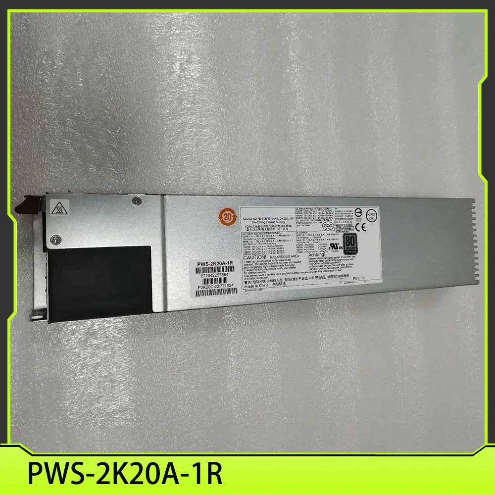 Module d'alimentation redondant de puissance de serveur 2000 W PWS-2K20A-1R