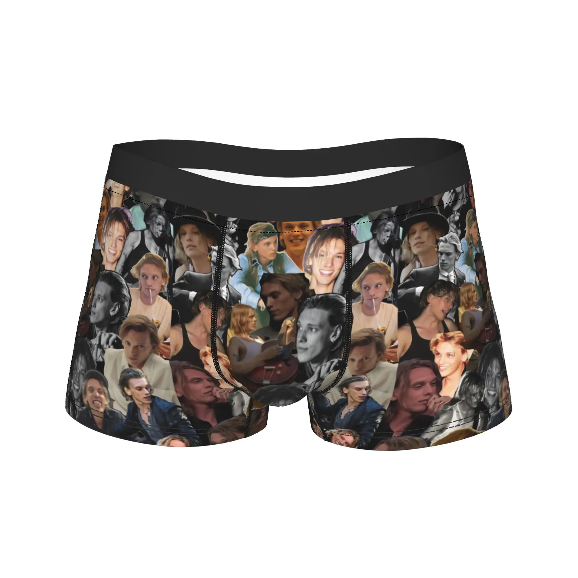 

Jamie Campbell Bower Boxers Novelty Gift For Man Funny Underwear Boxer Underpants