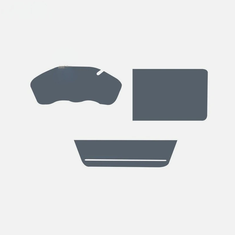 Car Film Interior Air Conditioner Liquid Crystal Dashboard Navigation Screen TPU Protective Film For Honda Vezel HRV 2019 2020