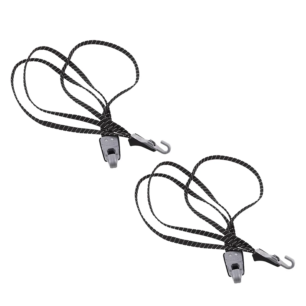 

2pcs 3 In 1 Luggage Rope Elastic Strap For Bike Motorcycle Bungee Cord Fixed Nylon Rope Camping Hiking Gear Binding