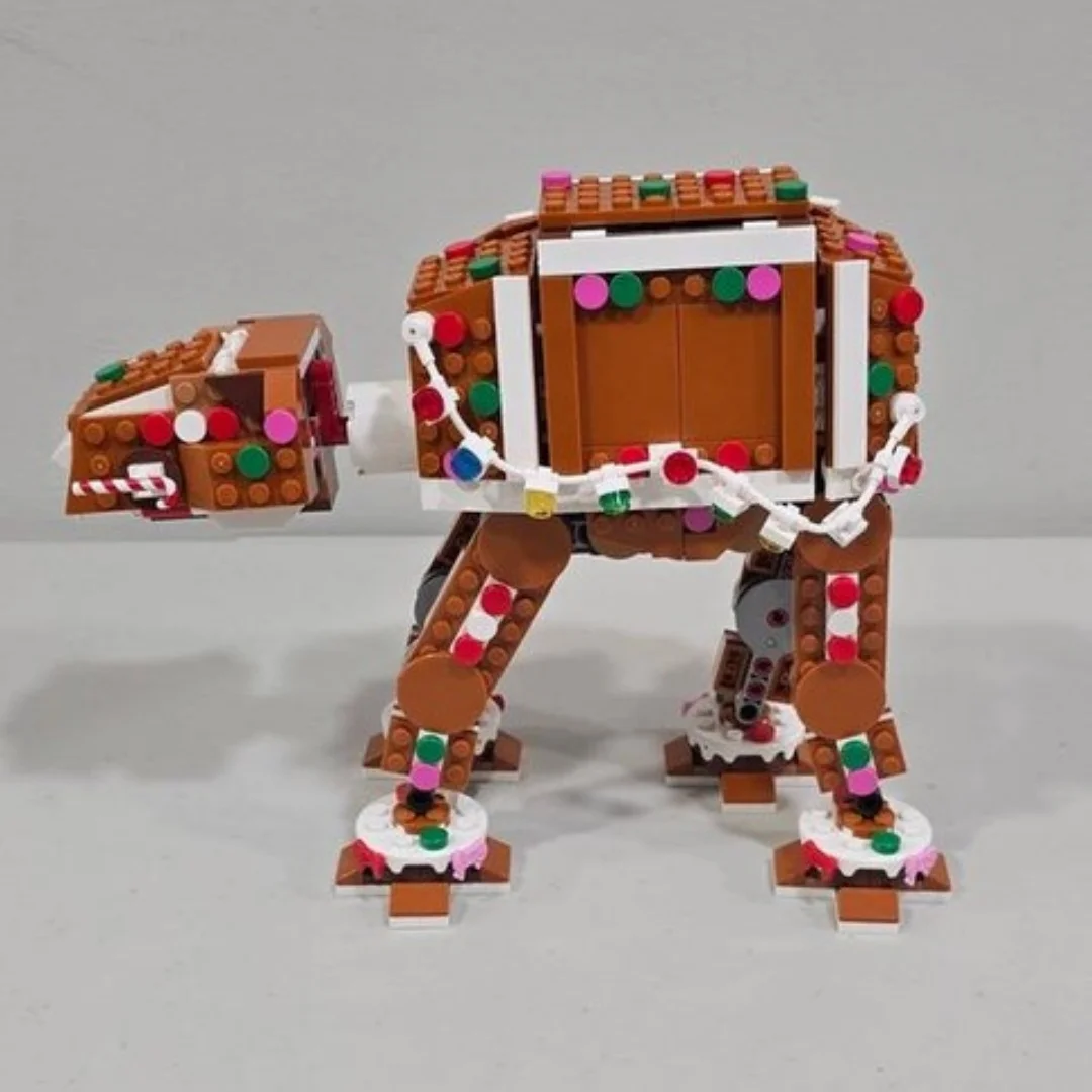 

Пряники Disney AT-AT Walker, совместимые с 697 шт., модель «Космические войны», строительные кирпичи, игрушки для детей, рождественские подарки 40806