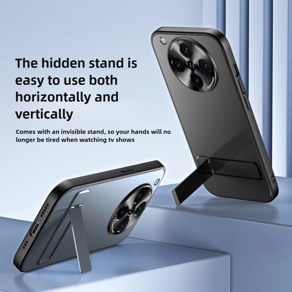 

Чехол для телефона с невидимым кронштейном, матовый, Bare Machine Feel для OPPO Find X8S Plus X8 Ultra X7 X6 Pro PC + ТПУ + металлическая задняя крышка объектива