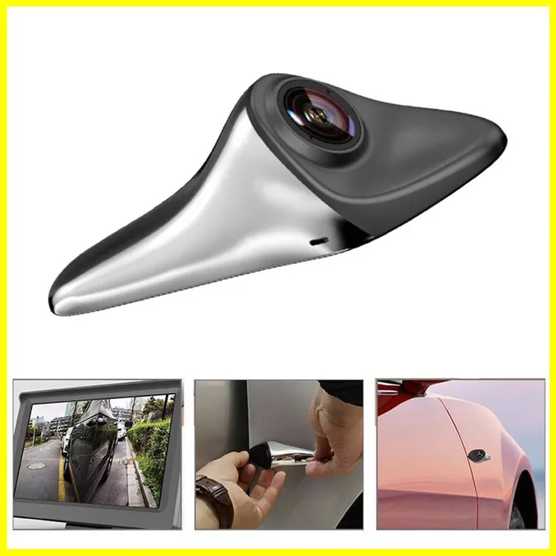 1080P tylna kamera samochodowa Blind Spot pomocnicza kamera cofania kamera boczna CVBS/AHD płetwa rekina IP68 wodoodporna obrotowa soczewka