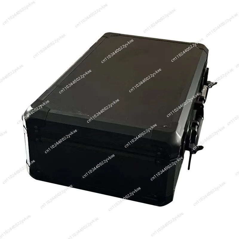 

All black home sample display box aluminum alloy box air instrument aluminum customization