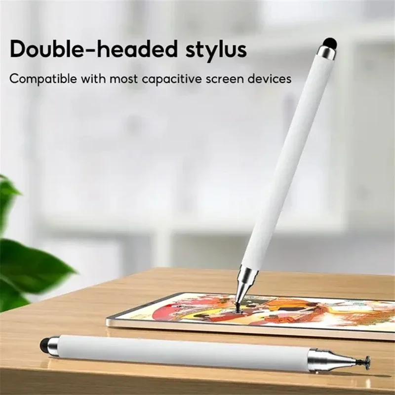 2in1 قلم ستايلس عالمي للرسم اللوحي بالسعة شاشة اللمس أقلام للهاتف المحمول أندرويد ملحقات قلم رصاص ذكي #2
