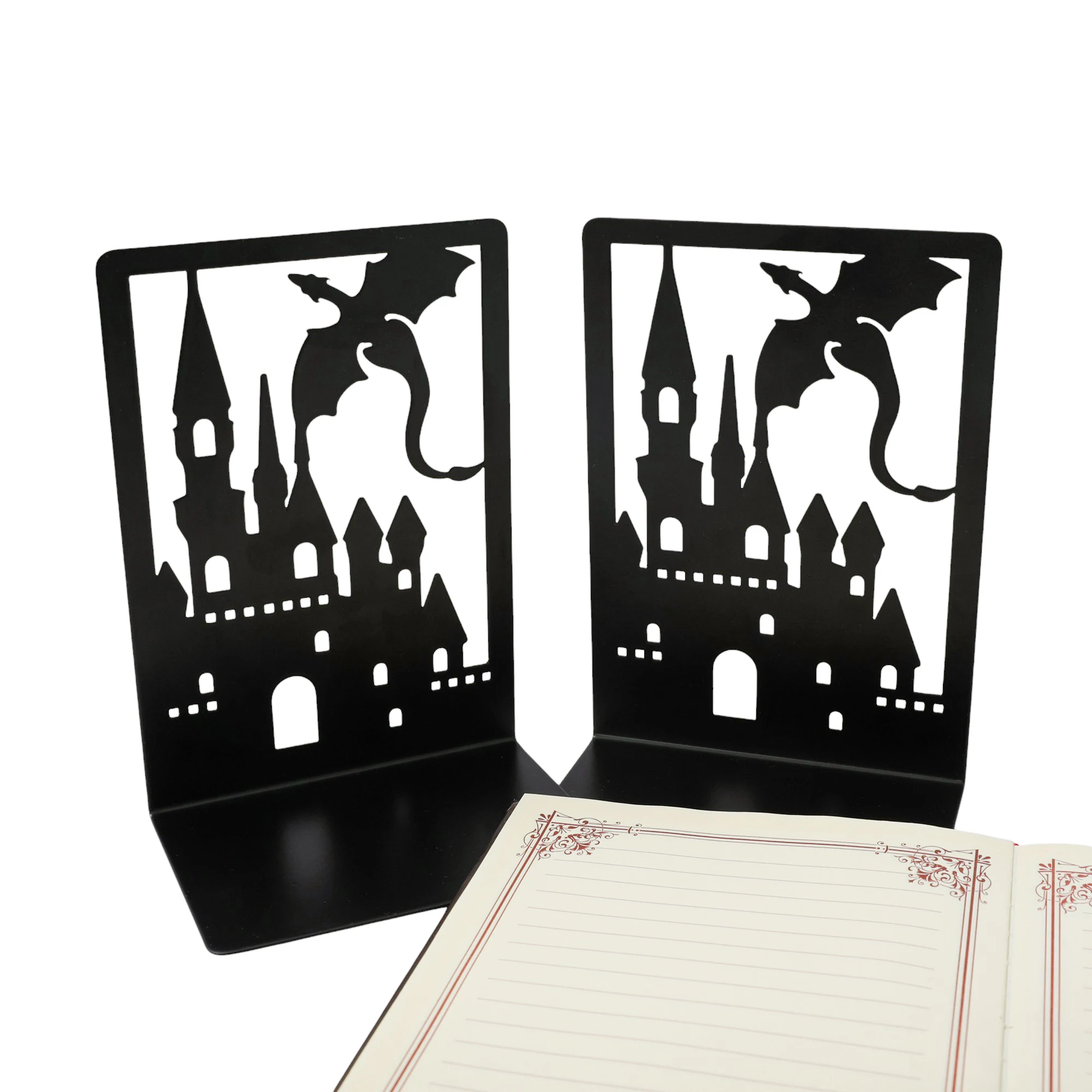 Black Fourth Pterodactyl Bookends Gothic Bookends Dragon Lovers Book Fans Book Display Birthday Gifts for Friends