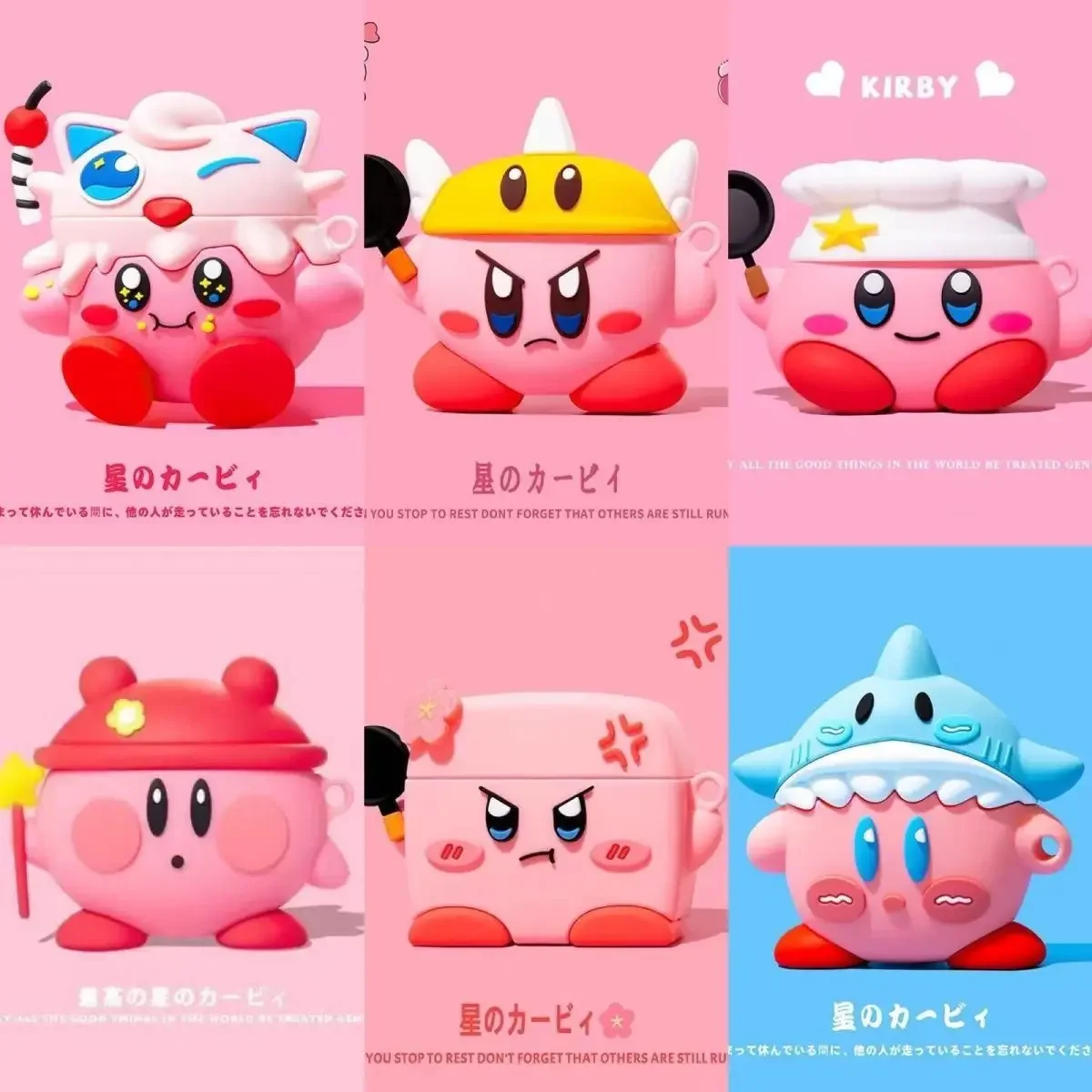 

Детали для наушников Kirby подходят для AirPodsPro второго поколения, детали для наушников Apple 4-го поколения, AirPods 3-го поколения