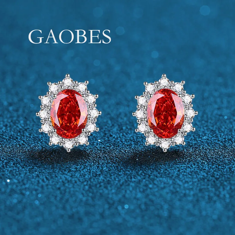 

Роскошные женские серьги из твердой платины PT950 с бриллиантами 2,5 карата, аквамарин, зеленый, красный, розовый, ледяной цветок, огранка