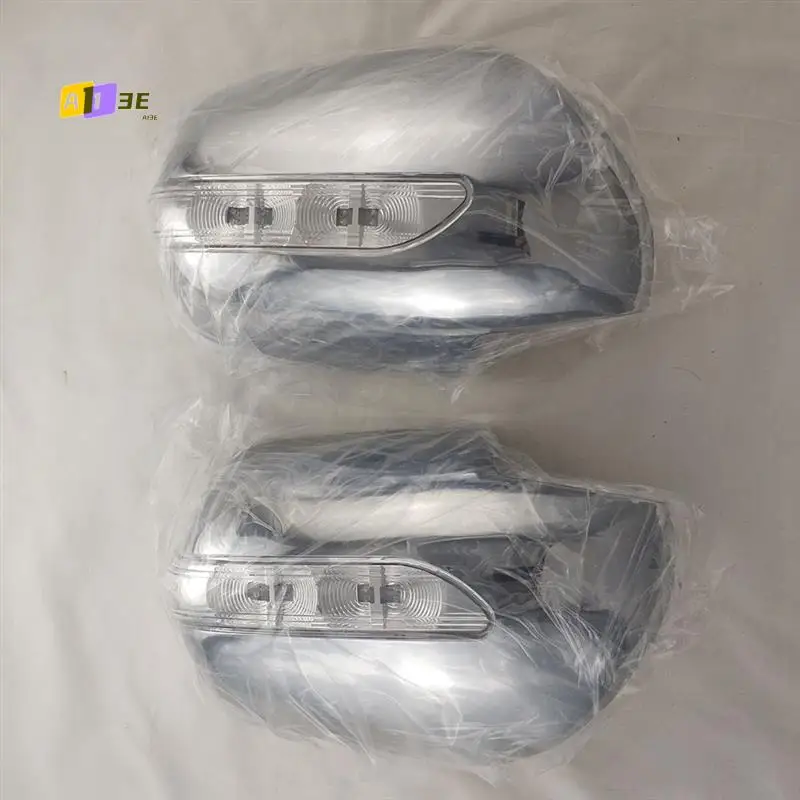 

A03E-For Toyota 4RUNNER Prado 2700 FJ120 2003-2009 Chrome Car LED Side Mirror Cover Side Mirror Cover Exterior Accessories