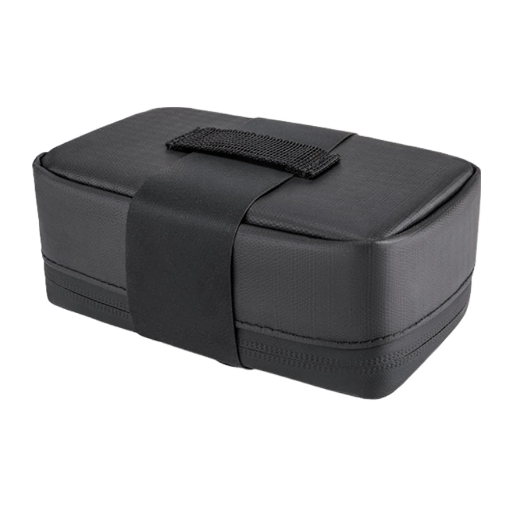 PU Bike Seat Bag Under Seat Bike Bag Large Capacity Strap-On Bike Pouch Waterproof Multi-compartments Cycling Accessories