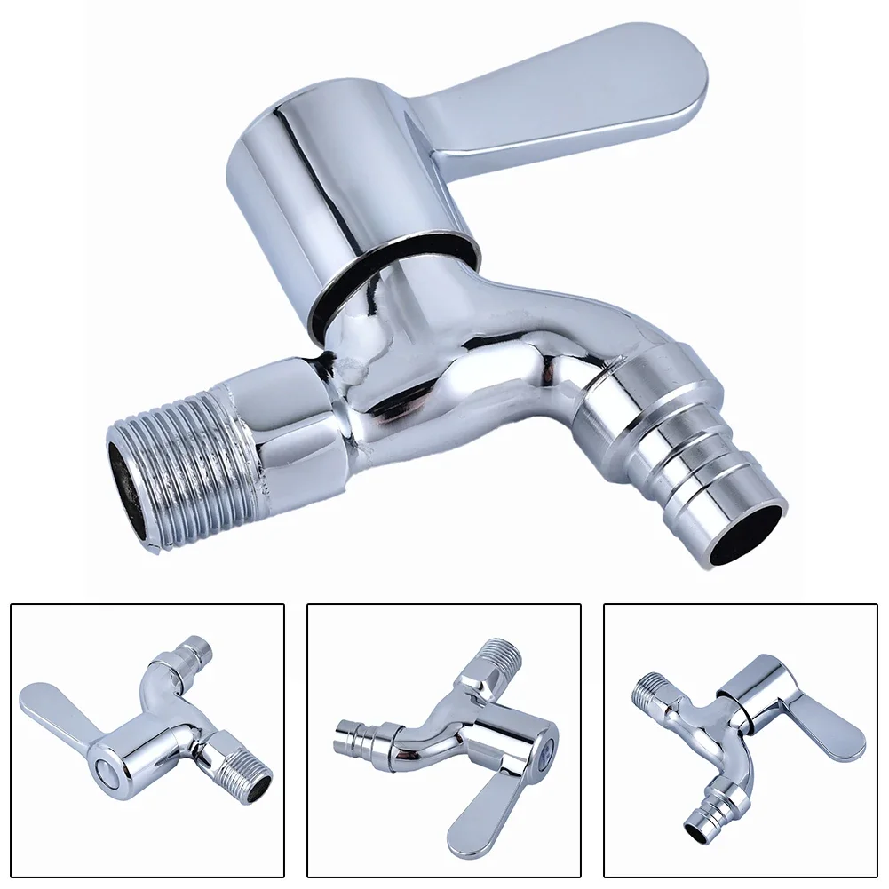 Practical Brand New For Washing Machine In-wall Faucet Faucet Kitchen Faucets 4-point 95*90mm Copper Valve Core