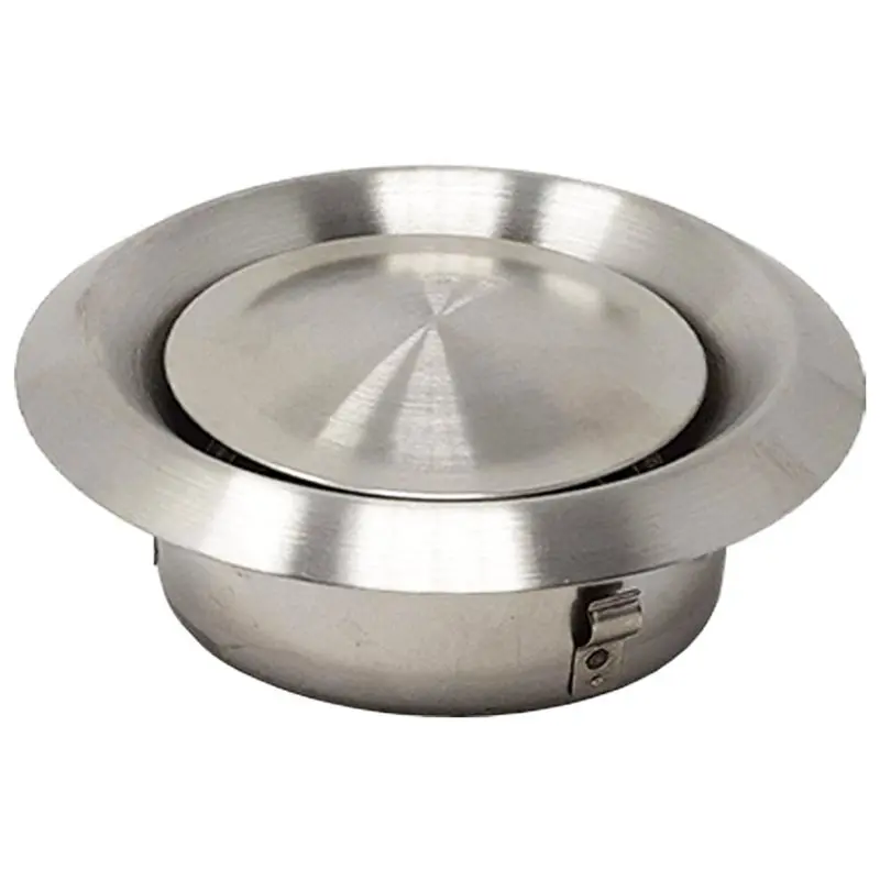 

Круглая вытяжная решетка AA77 из нержавеющей стали, вентиляционное отверстие, воздуховыпускное отверстие для использования внутри помещений, 150 мм