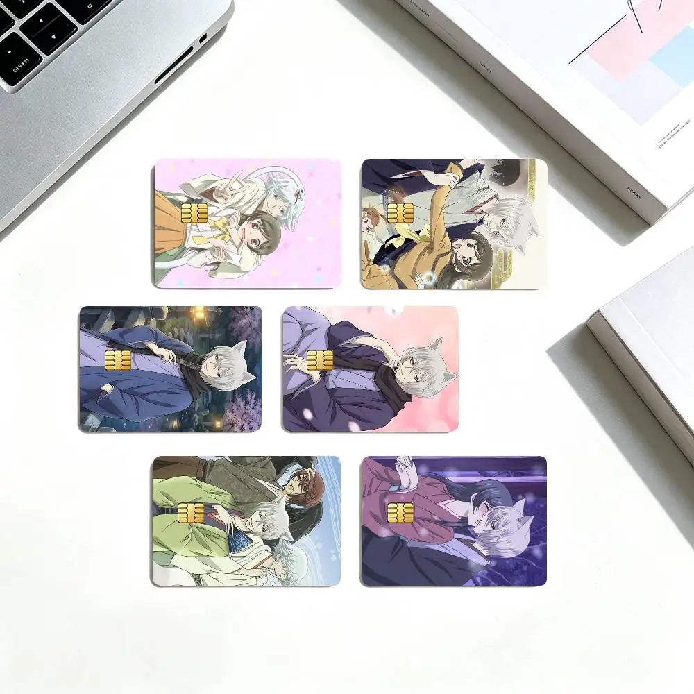 K-Kamisama Kiss Anime  Credit Card HD Stickers Small Chip Waterproof Sticker Game Card Decal Gift