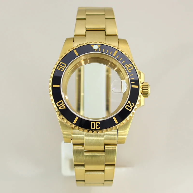 

NH35 40mm Case Bracelet Sapphire Crystal Glass For NH35 NH36 8215 Eta2824 Movement 28.5mm Dial 10ATM Diver Watch Accessories SUB