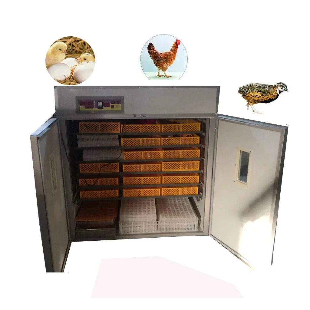 

18 pieces trays and baskets 1584 chicken egg incubator hatcher HJ-IH1584 automatic chicken incubator hatching eggs