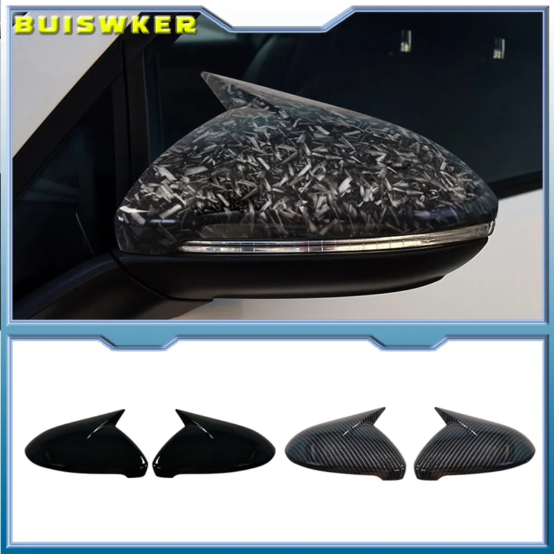 For VW Golf 7 MK7 MK7.5 GTI R GTE GTD 2014-2019 Rearview Mirror Cover Side Mirror Caps Car Accessories