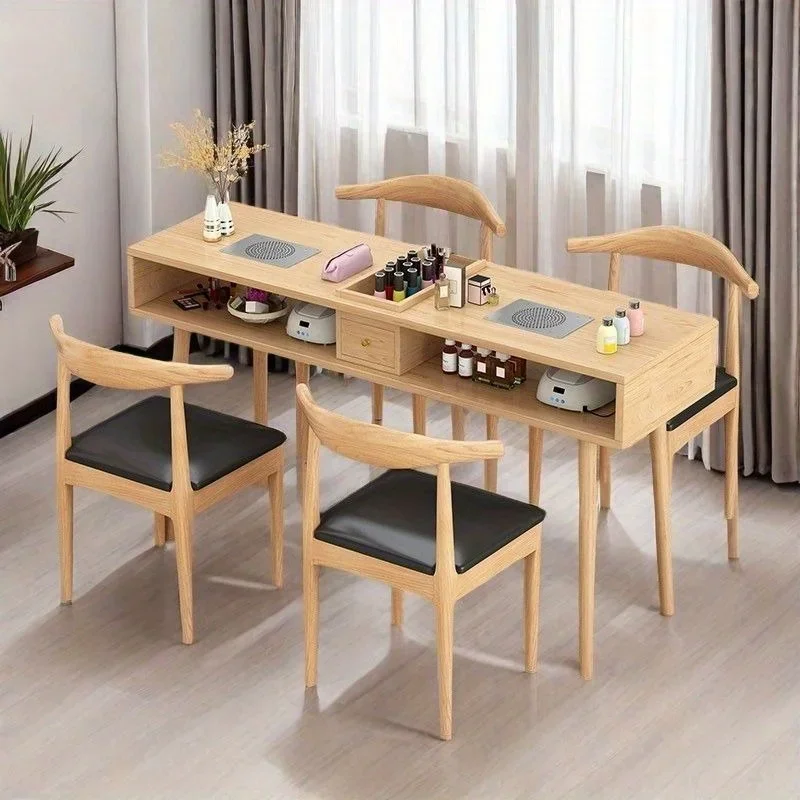 

Dining chair horned chair wholesale snack fast food restaurant chair burger dessert milk tea restaurant