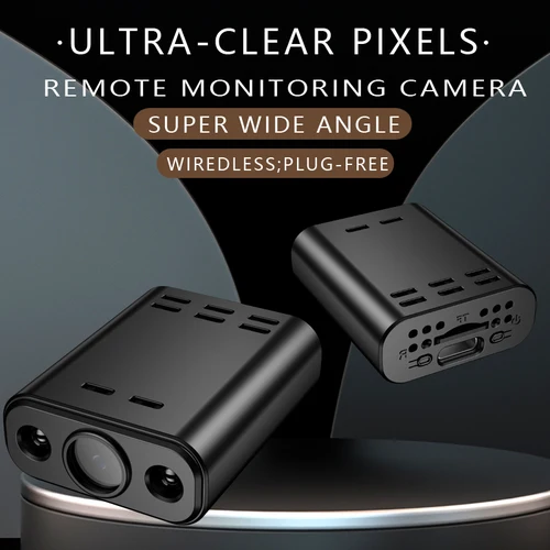 Imagen 2 del producto Mini cámara con batería de 5MP para interiores, protección de seguridad para el hogar, WIFI, IP, detección humana, visión nocturna IR, videovigilancia portátil