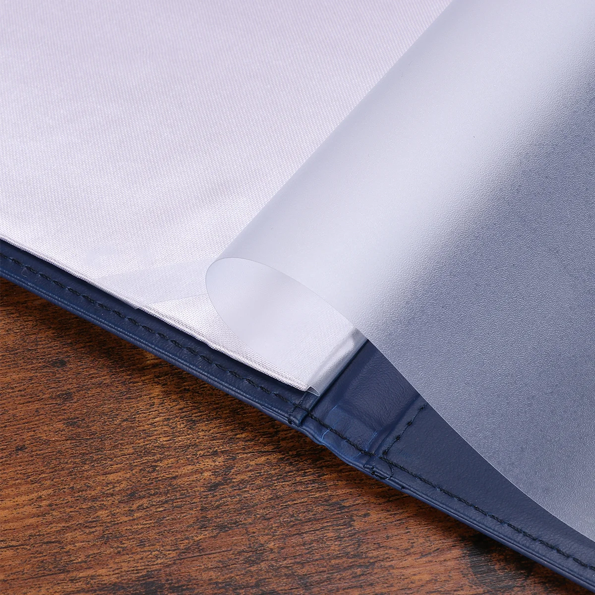 

Padded A4 Certificate Cover Blue Protective Case for Diplomas Awards Business Achievements Home School Office