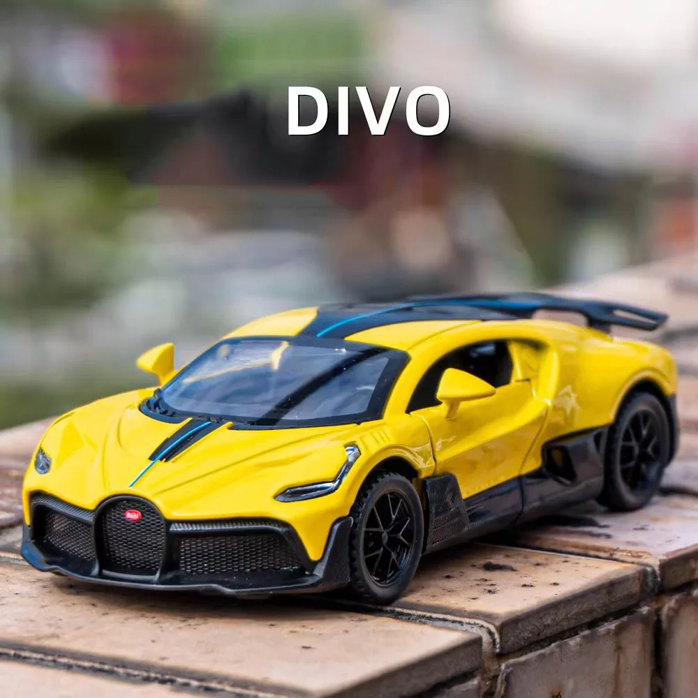 

1:32 Bugatti DIVO Lambor LP750-4 автомобили игрушки модели сплав отказов полицейский автомобиль свет звук миниатюрные суперкары подарки на день рождения для мальчиков