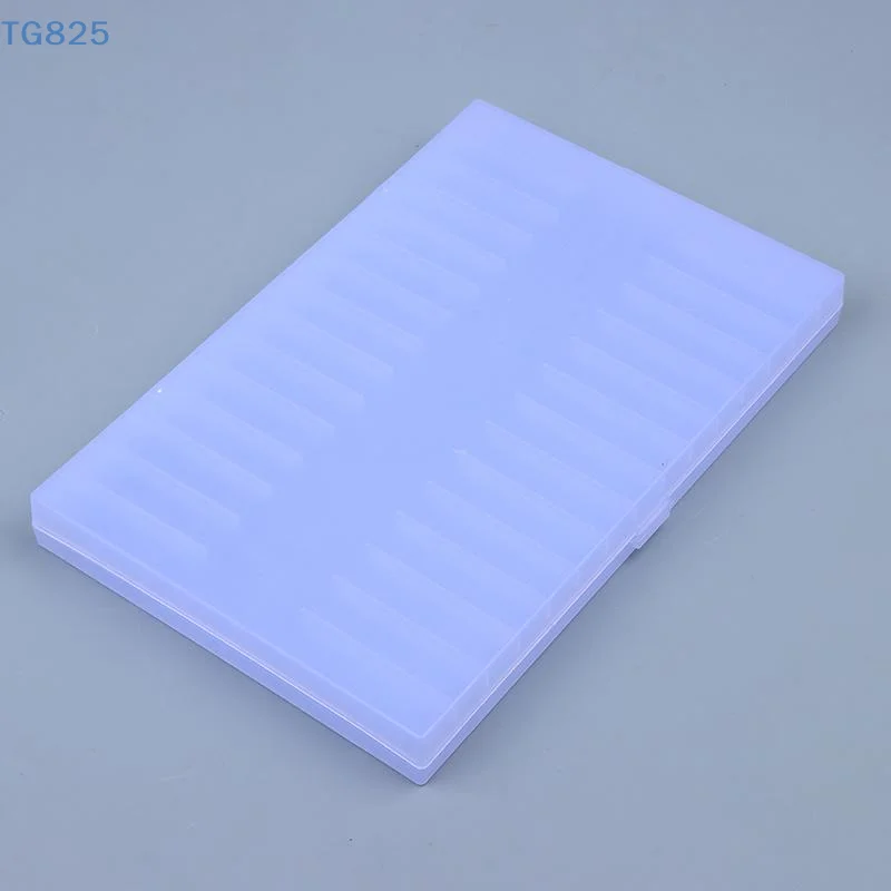 【TL】MultiSlot Pen Ganized Box Stationery Display Holder Hard Plastic Pencil Case Writing Containers School Supplies Pen Boxes Em view 5
