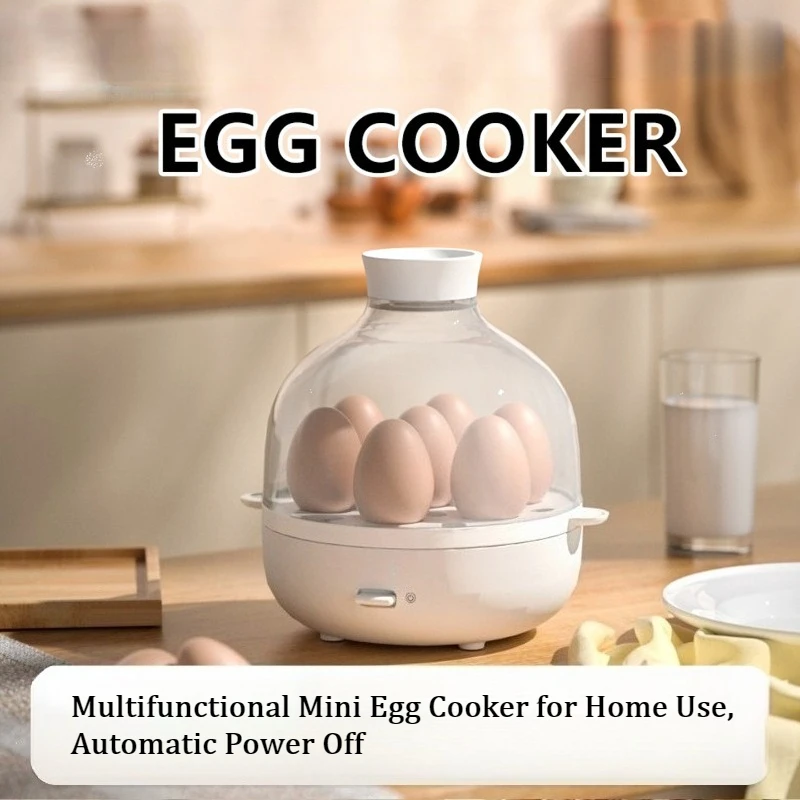 

Многофункциональная мини-яйцеварка с автоматическим отключением, портативная бытовая пароварка для яиц для домашней кухни