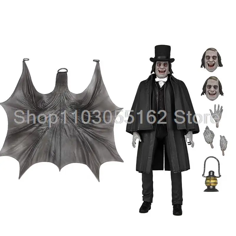Neca London After Midnight Lon Chaney Action Figure Anime Collectible Model Toy Dolls  Birthday Gifts