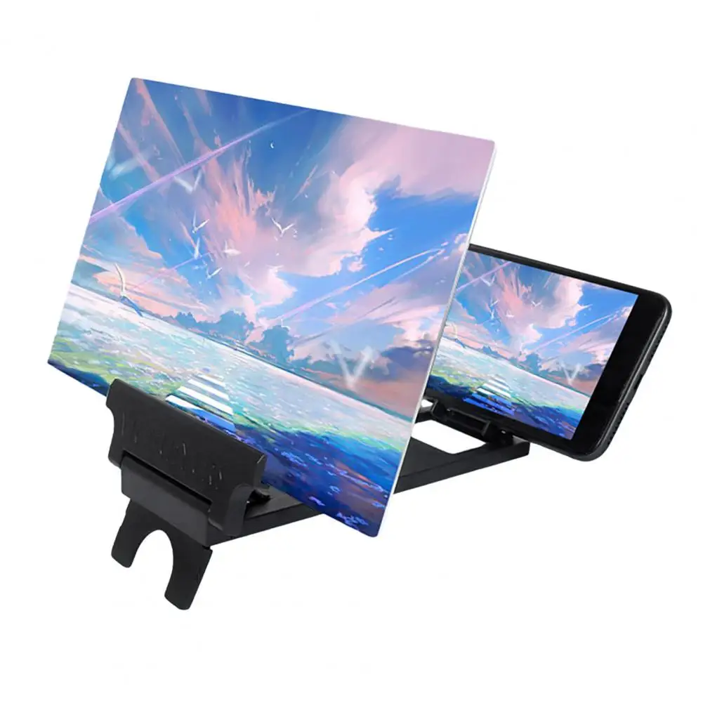 Portable Phone Screen Magnifier with Anti-Radiation Technology Visual Fatigue Reduction HD-compatible Screen Magnifier