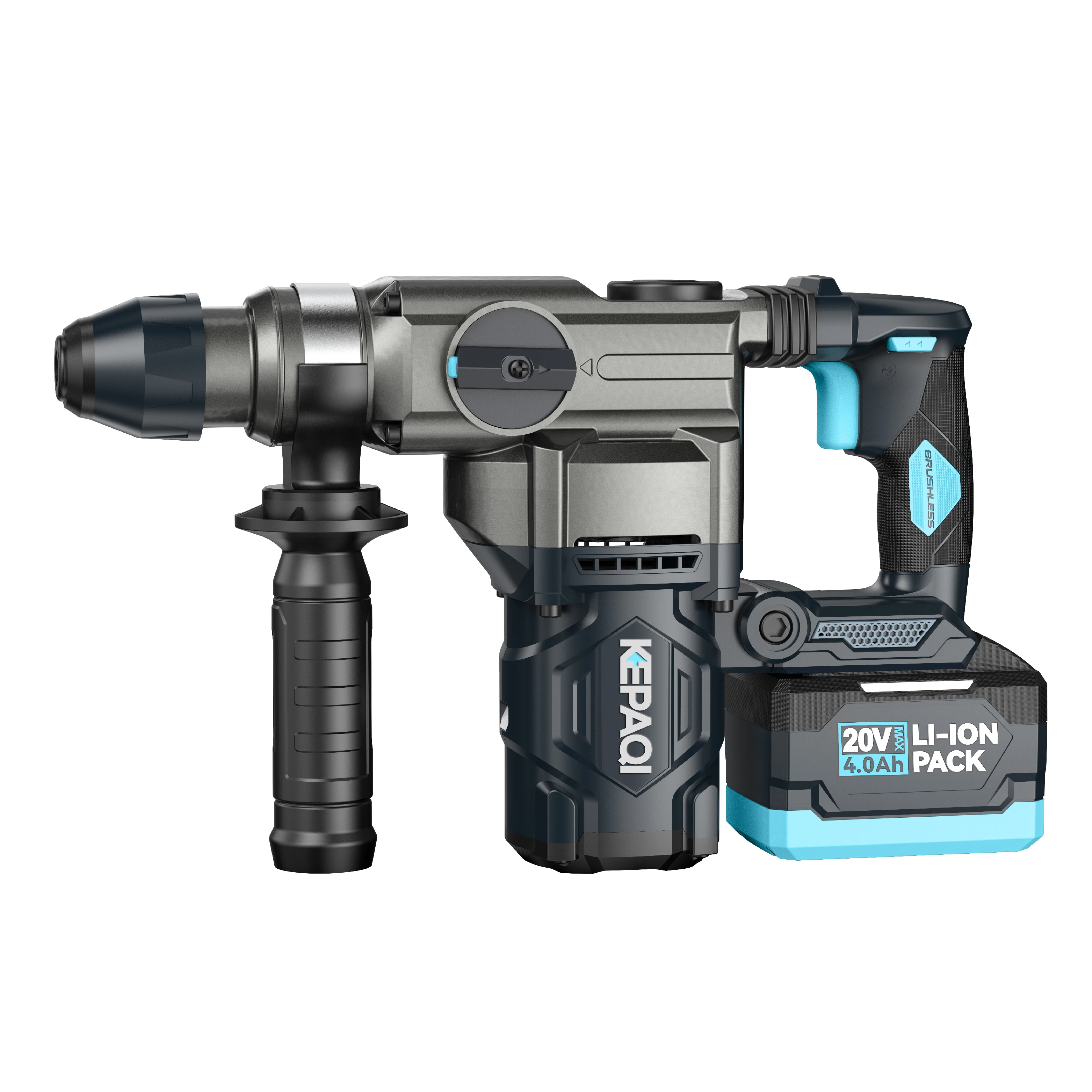 Cordless Power Tool Set Brushless Charging Hammer Lithium Impact Drill Concrete Heavy Duty Electric Drill