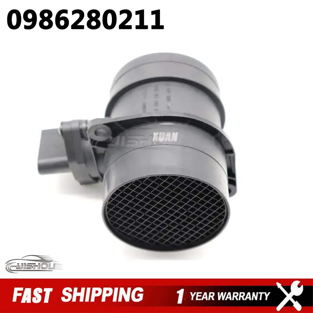 

0986280211 Mass Air Flow Meters Sensor for AUDI A3 TT 1.8T 0280218034 0280218035 06A906461E 06A906461EX 0 280 218 034 1996-2003