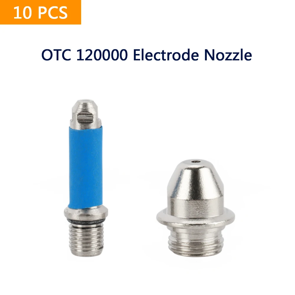 High Quality OTC12000 Plasma Consumables H839M00 Electrode and H839K03 0.8mm-30amp Nozzle